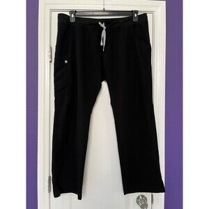 FIGS Kade Cargo Scrub Pants Black T21004 PO 1802 Size XXL 2XL